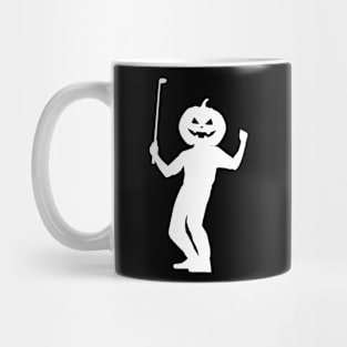 Halloween Golf Spooky Pumpkin Mug